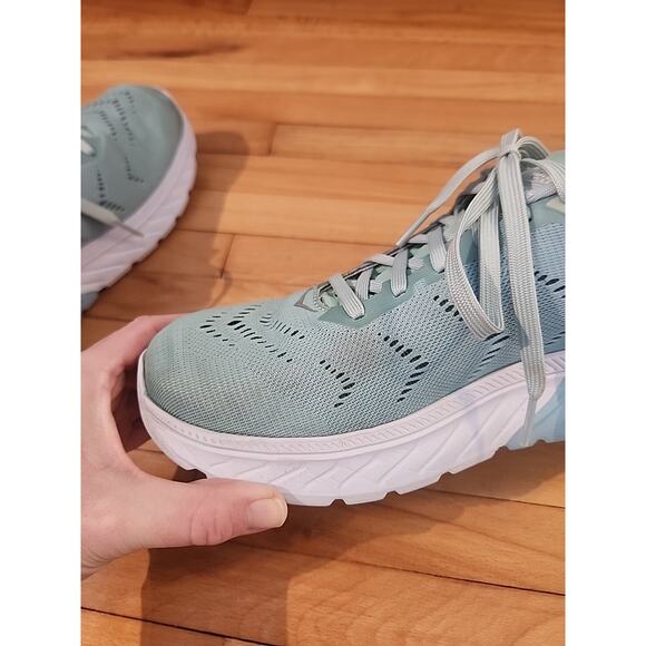 Hoka One One Mach 2 Profly Aqua Sneakers Comfort Running Shoes Women’s Size 7.5 - Picture 10 of 13